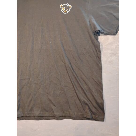 Dream Clothing Men's Black T-Shirt XLarge Bear Graphic Cotton Great Condition - Picture 9 of 14